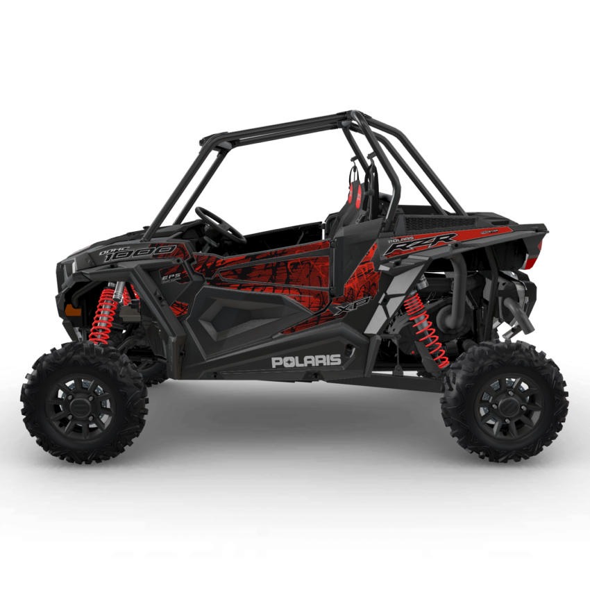 Lower Door Inserts for RZR XP 1000, S 900 & Turbo S, Front, Plastic, Set of 2 - Image 5