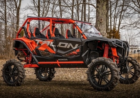 Honda Talon 1000 Clear Lower Doors by Super ATV