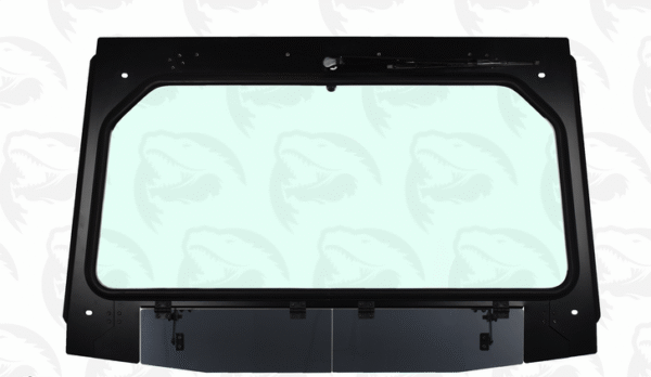 Kawasaki Teryx KRX 1000 Black Vented Full Glass Windshield with Wiper by UTVZILLA