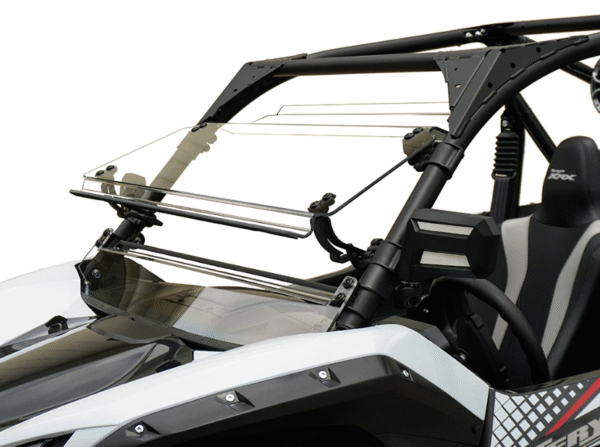 Kawasaki Teryx KRX Folding Windshield by Spike Powersports